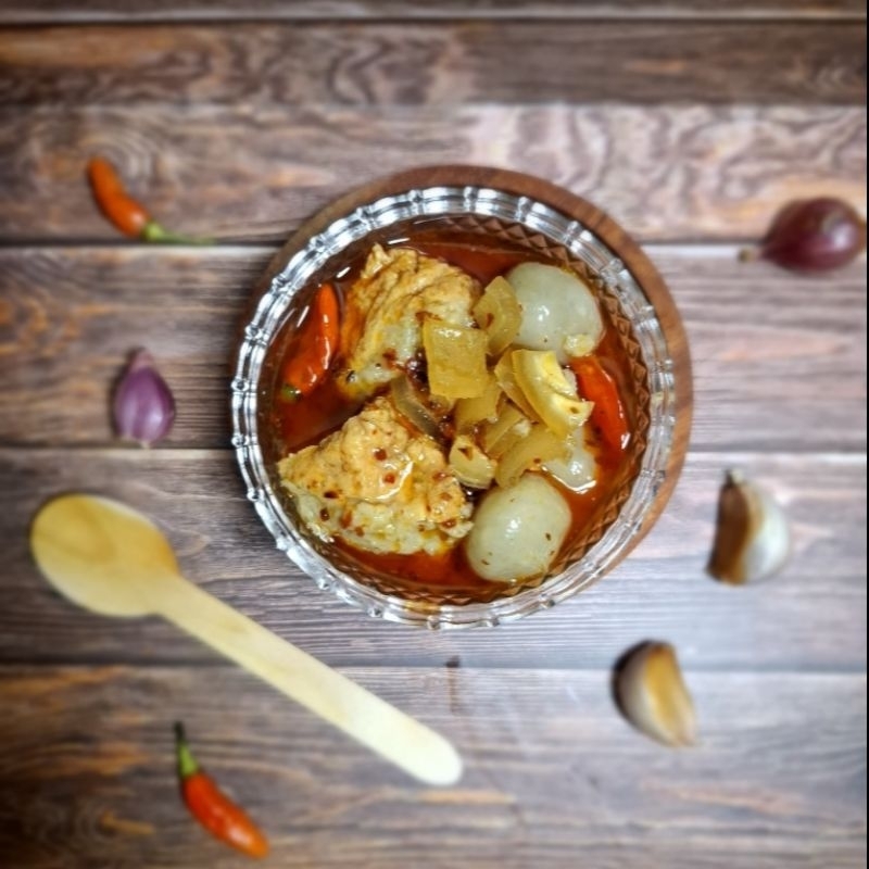 

CEMOY BASOKIL (Baso Aci Kikil) Kuah Chili Oil Porsi Pas