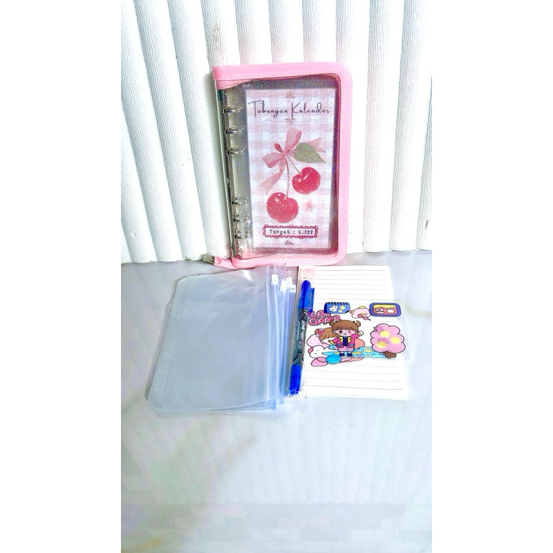 

TABUNGAN KALENDER Paket Binder Keuangan Lengkap A6 Set 6 Ziplock Premium, Menabung Sinking Fund Seru Origami project