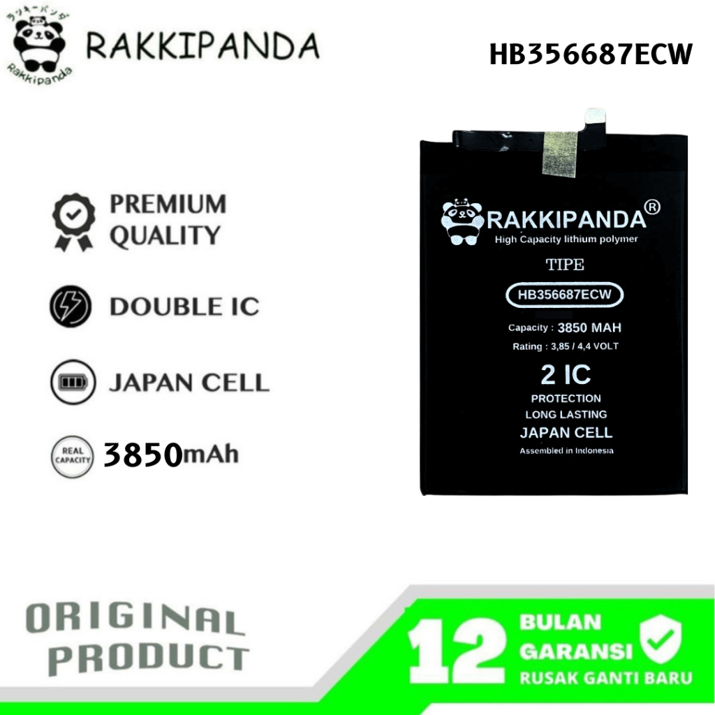 RakkiPanda - HB356687ECW Nova Plus/Nova 2 Plus/Nova 2I/Nova 3I/Honor 7X/Mate 10 Lite/G10/P30 Lite