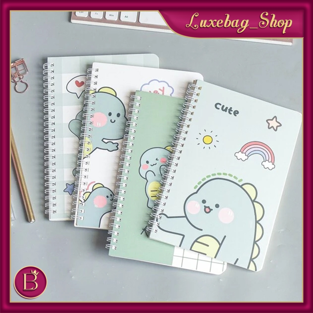 

LB - Buku Catatan Notebook A5 Isi 60 Lembar Buku Diary Aesthetic Motif Kartun Gaya Retro Buku Tulis Garis A5 Spiral Murah S105