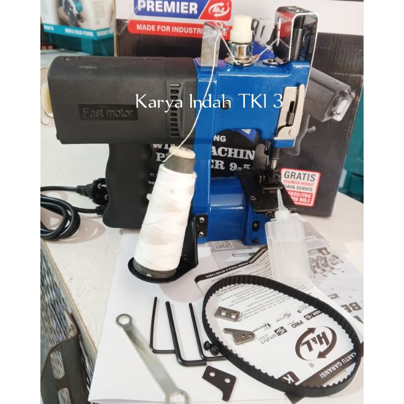 Mesin Jahit Karung H&L HL9-500 Sewing Machine Karung Beras Plastik Kertas hl 9 500