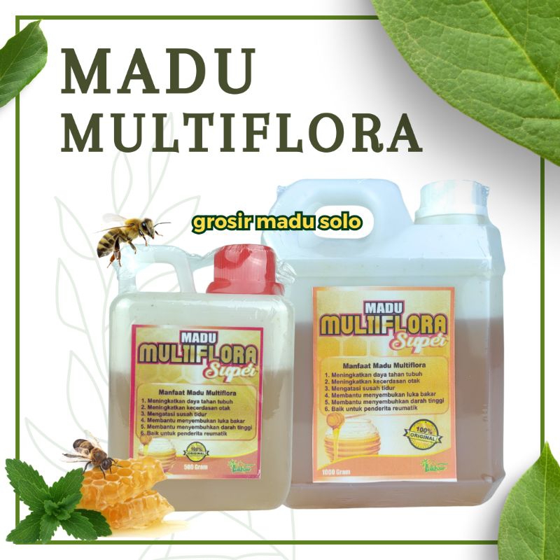 

Madu Multiflora merk Asyifa 100% Madu Asli