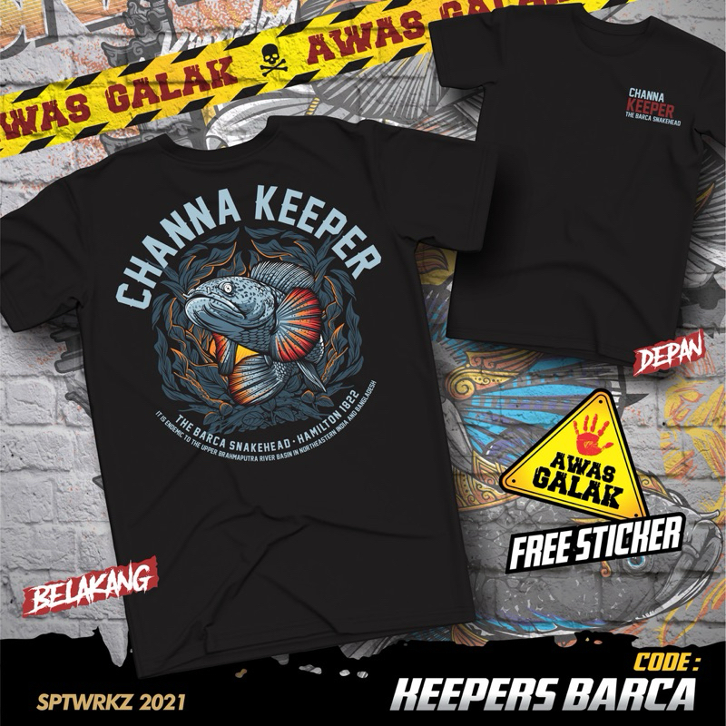 Kaos-Chana keepers Barca, T-ahirt KEEPRES BARCA