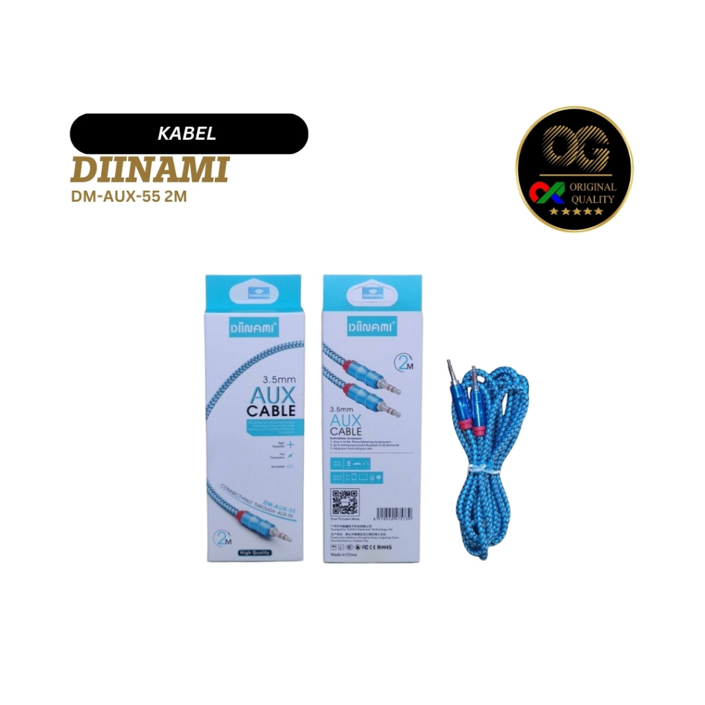 KABEL DIINAMI DM-AUX-55 2M