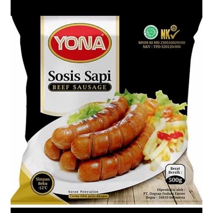 

Yona Sosis Bakar Jumbo 500 gr