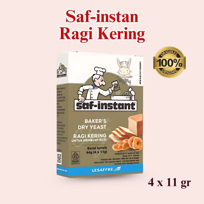 

Saf Instant Ragi Sachet 4x11Gr / Ragi Instant Kering 4 x 11 gram
