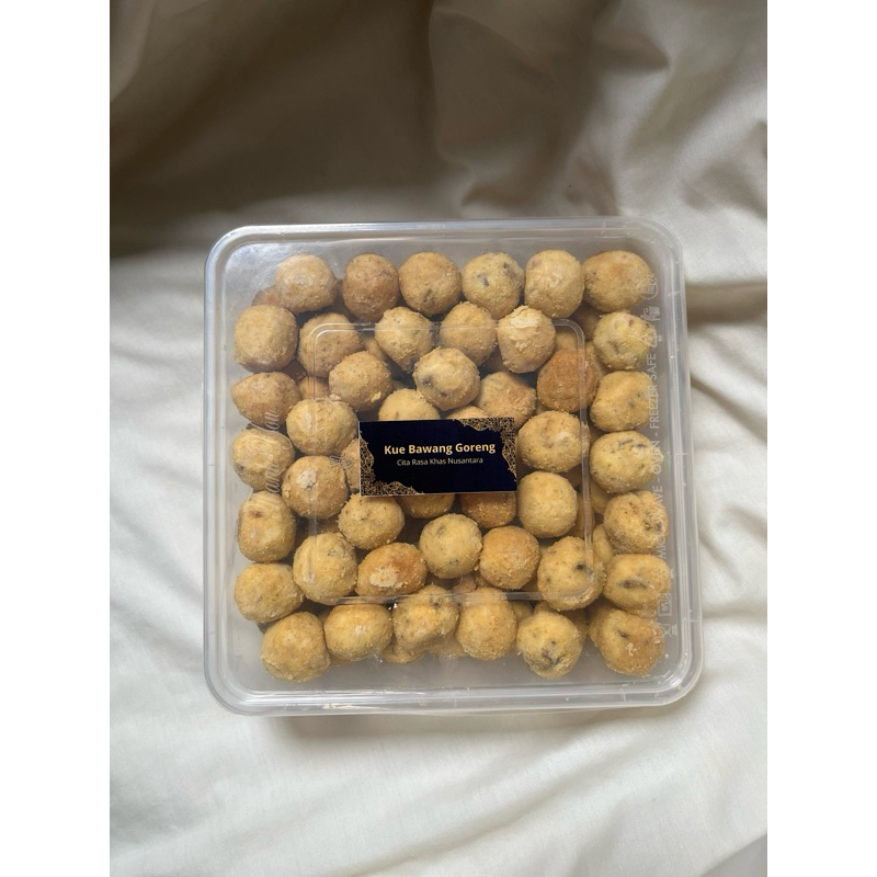 

Kue Bawang Goreng 1 kg- Renyah Gurih | Snack Rumahan | Kue Tradisional | Camilan Lebaran & Harian Premium