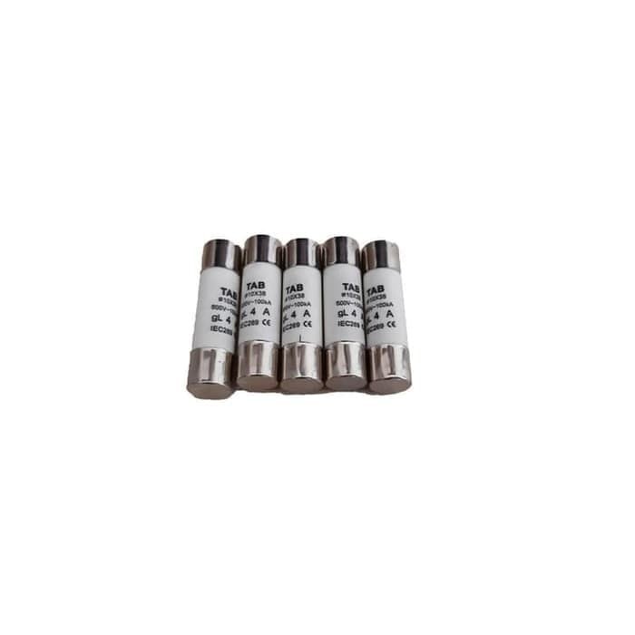 FUSE CERAMIC / SIKRING KERAMIK 10X38 ORIGINAL TAB 2A - 20 A