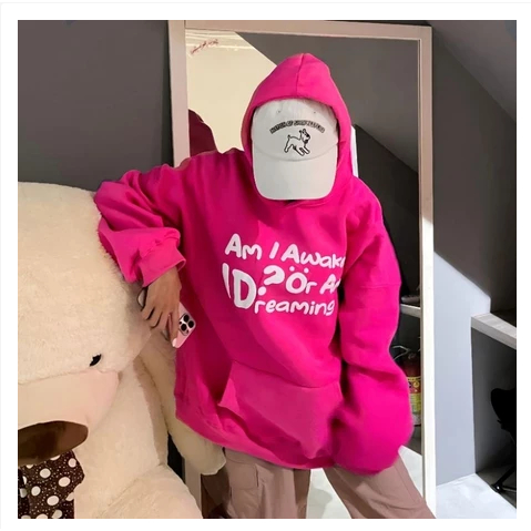 Hoodie Pria Wanita Big Size ( S - 6XL ) Jaket Oversized AWAKE OR DREAMING M L XXL XXXL 4XL 5XL 6L Ko