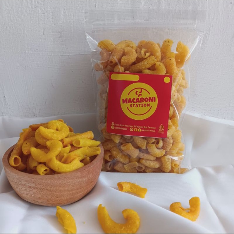 

Makaroni Pipa Reguler Bantet Daun Jeruk Pedas
