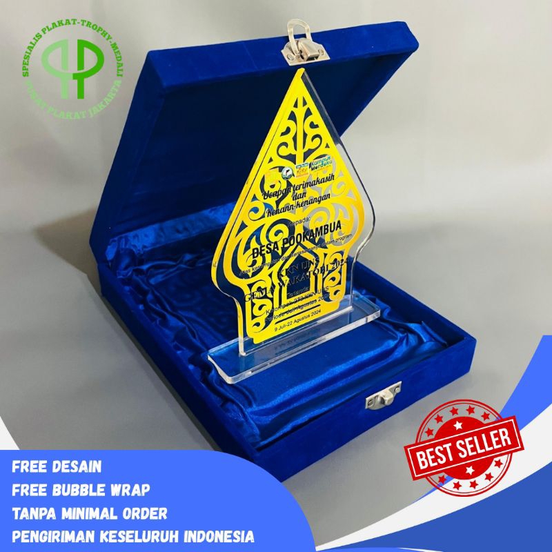 Jual Plakat Akrilik, Plakat Custom, Plakat Kampus Mengajar, Plakat Narasumber, Plakat Pembicara
