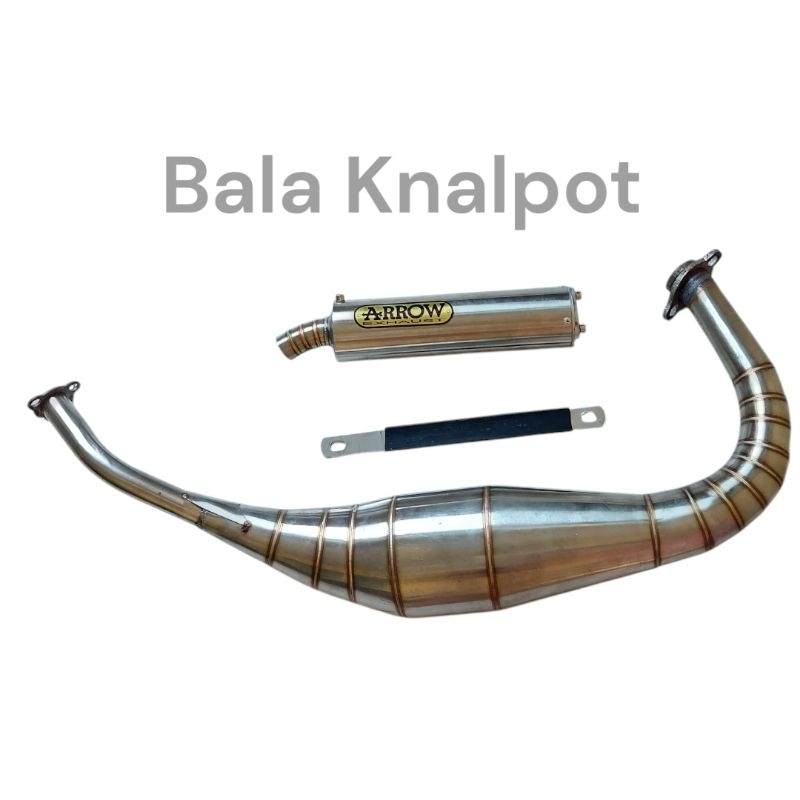 Knalpot rx king rx spesial model ninja arrow