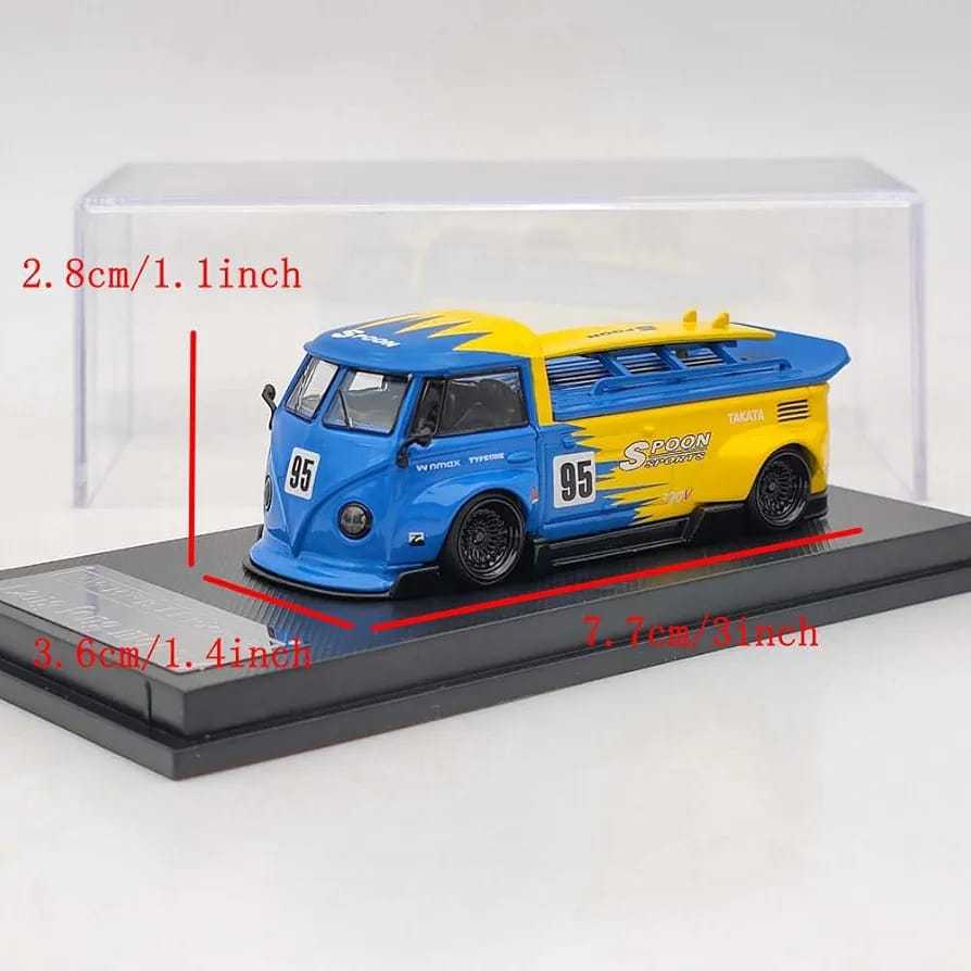 Time Micro Diecast Mobil Volkswagen T1 Pickup Spoon TM643921