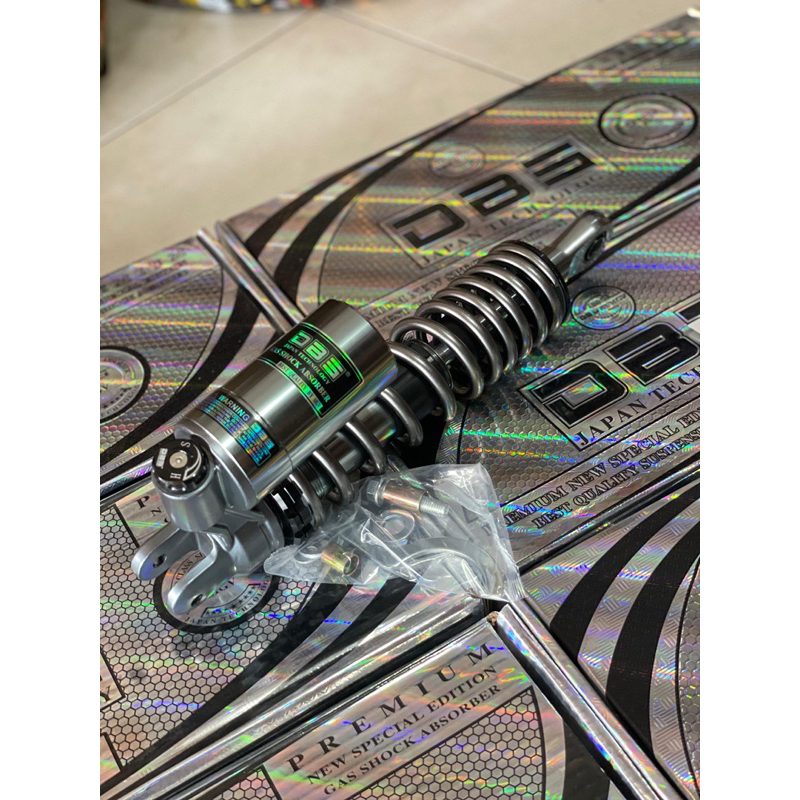 Shock dbs tabung bawah uk330mm silver untuk matic