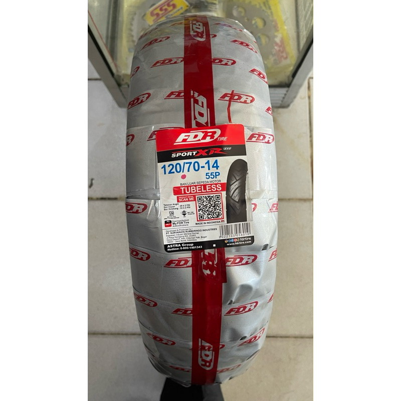 ban luar sport xr 120/70-14 untuk motor matic belakang vario