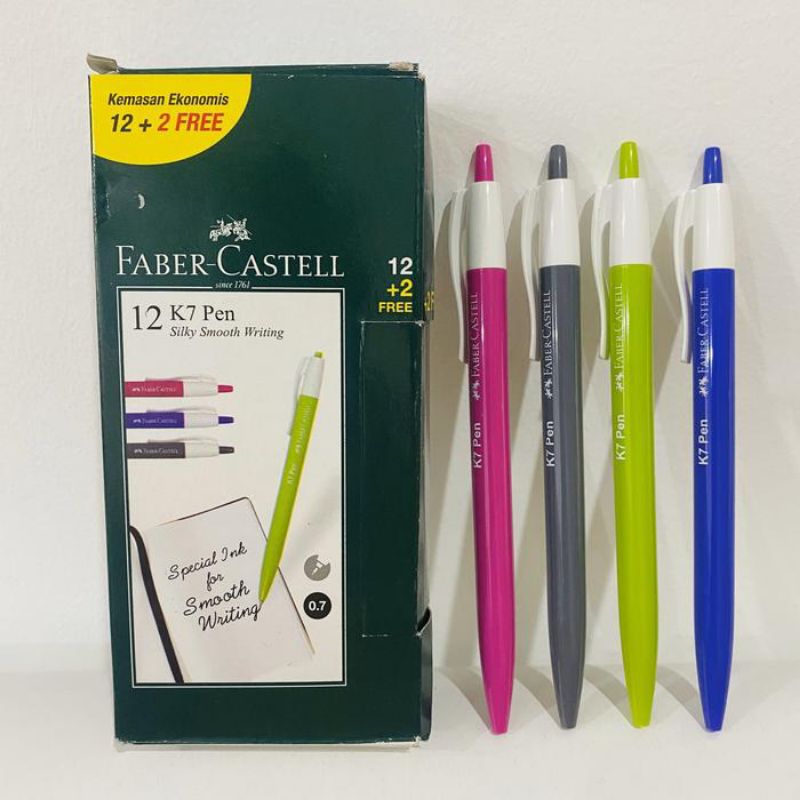 

Pulpen/Ballpoint Faber Castell K7