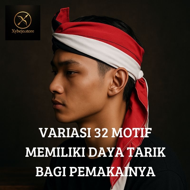 Grosir Udeng Sunda Totopong Ikat Kepala Tradisional Model Karet Fleksibel