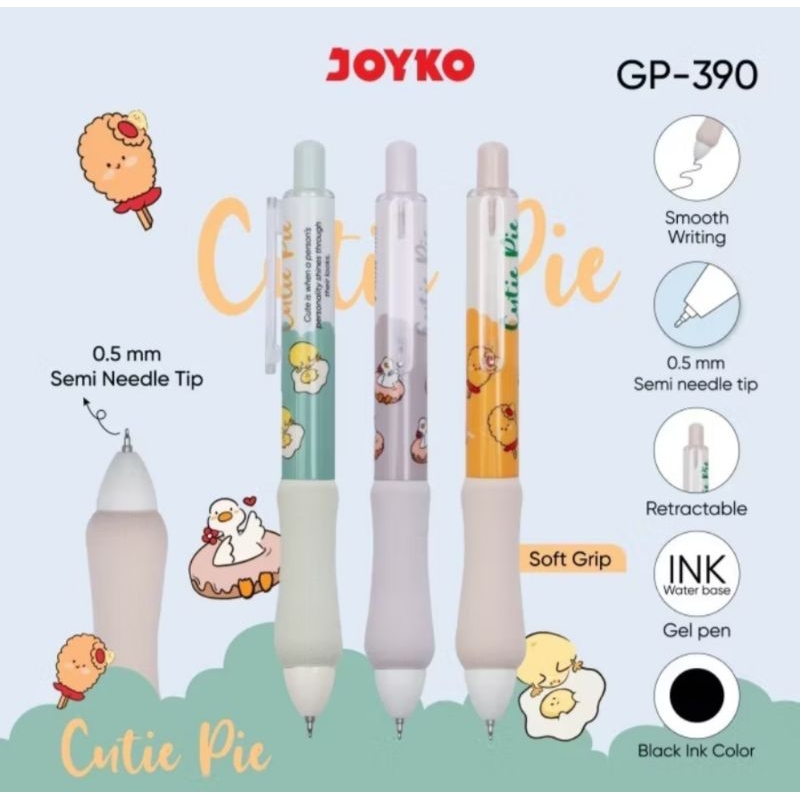 

BULPEN/BULPOINT JOYKO GP-390 CUTIE PIE 0,5MM (12 BIJI)