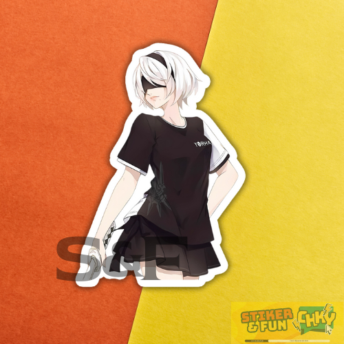

Stiker Sticker Vinyl Laminasi 2B NIER AUTOMATA Vol 14