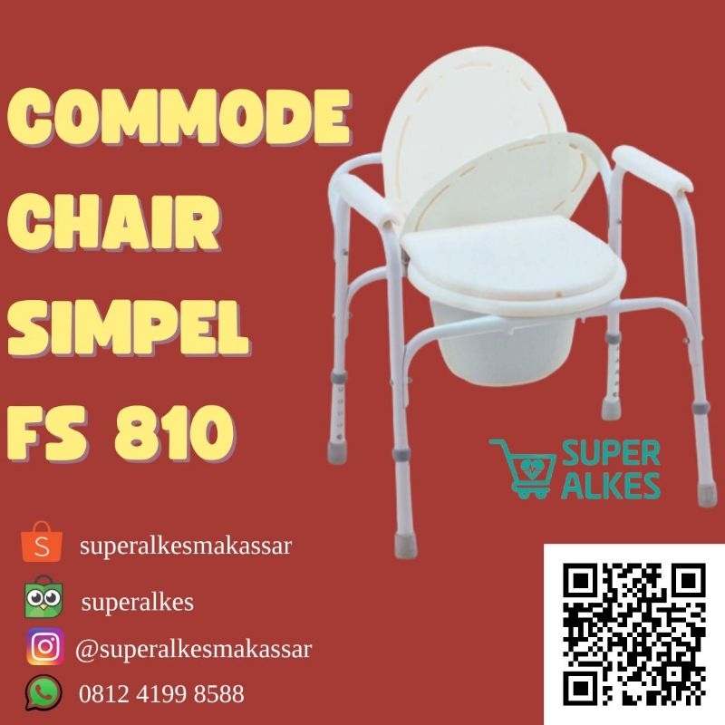 COMMODE CHAIR / KURSI BAB