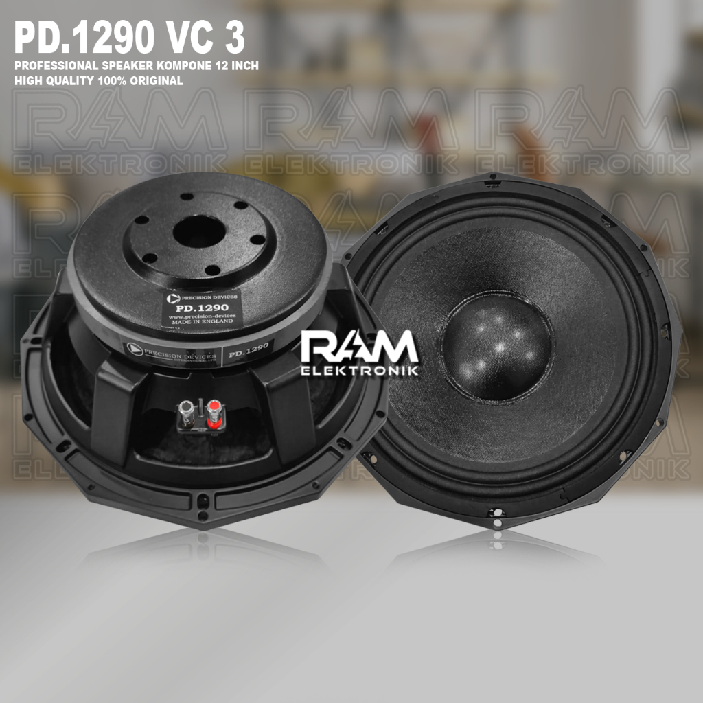 Komponen Speaker 12 Inch PD.1290 | PD 1290 | PD1290 Voice Coil 3 Inch Grade A