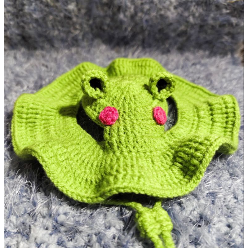 Topi Kucing Rajut Handmade || Topi kucing karakter lucu || Topi anabul crochet handmade