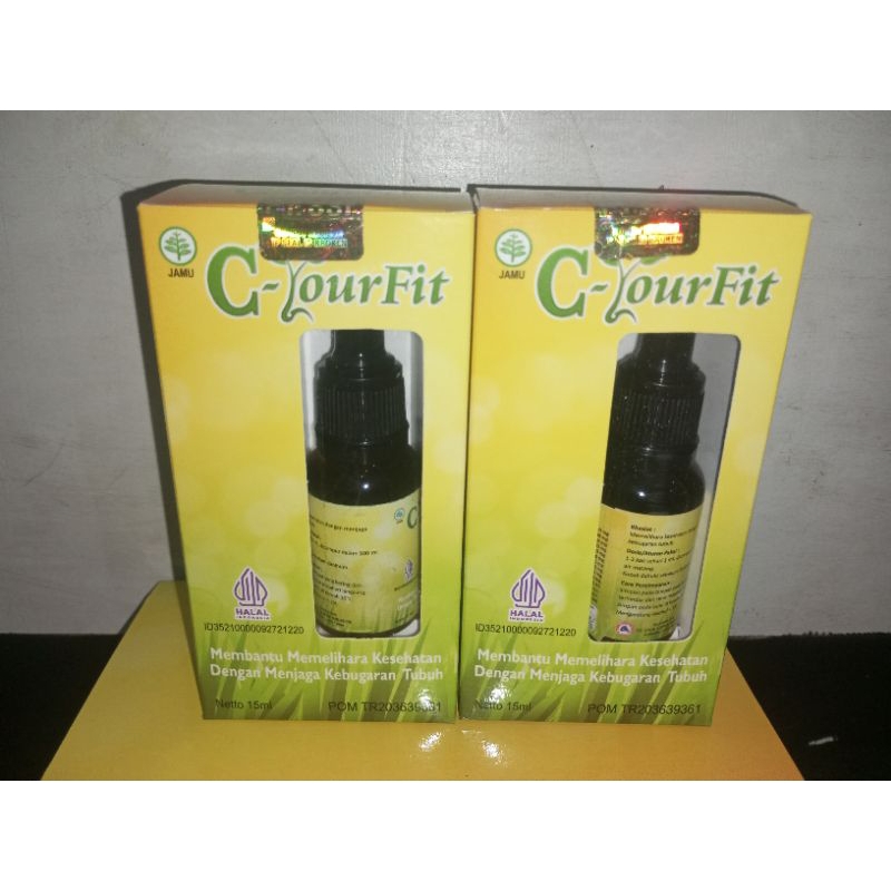 Herjunot Sport C-Yourfit Jamu Tetes Herbal Bermanfaat Meningkatkan Kesehatan Dan Daya Tahan Tubuh