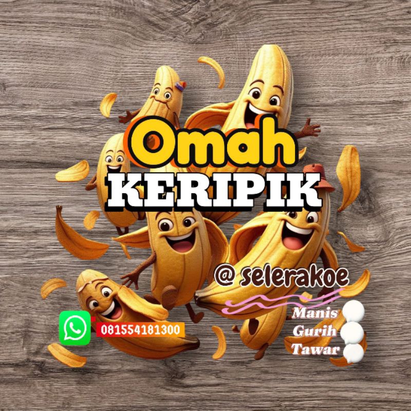 

Keripik Pisang ORIGINAL 200gr