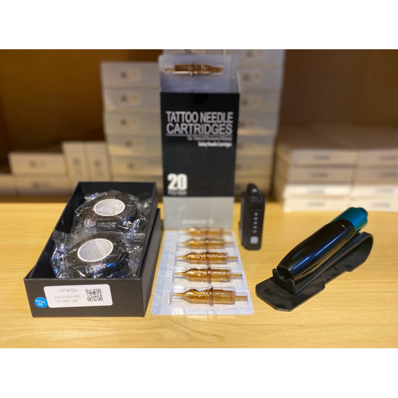 PAKET MESIN TATTOO / Wireless Dan Non Wireless