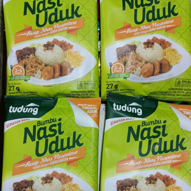 

Bumbu Nasi Uduk PraktisTinggal aduk/ pack 27g