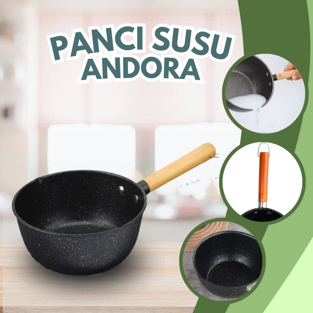 NomiYumi - Panci Mie Rebus Panci Susu Milk Pot Panci Penggorengan Masak Teflon