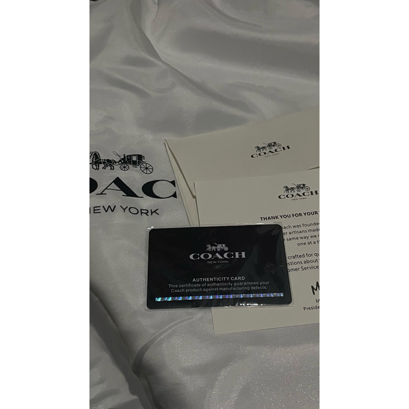 Coach Waistbag Box Signature Fullset Original Authentic