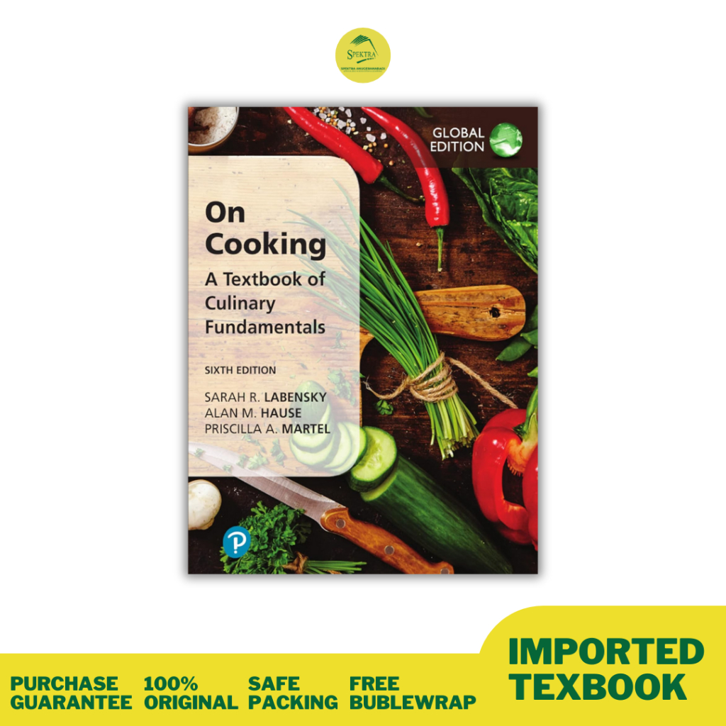 Buku On Cooking A Textbook of Culinary Fundamentals 6 Edition 9781292443751