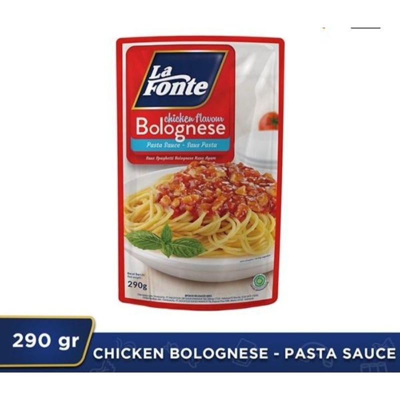 

lafonte saus bolognese chiken 290gr