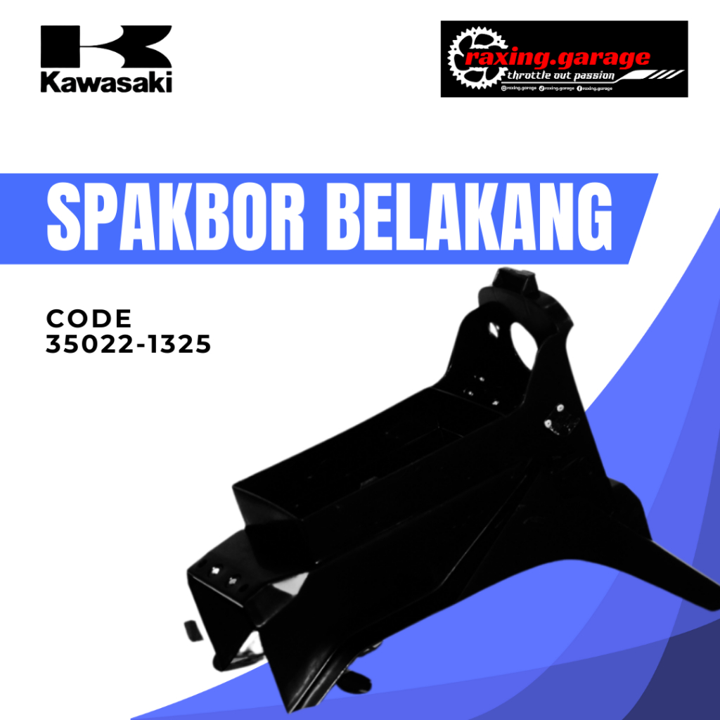 Spakbor Belakang Kawasaki Ninja RR OLD Original - 35022-1325