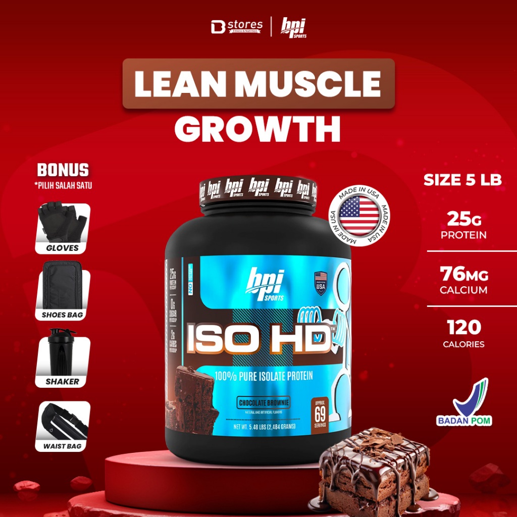 BPI Sports Iso HD Whey Protein 5lb