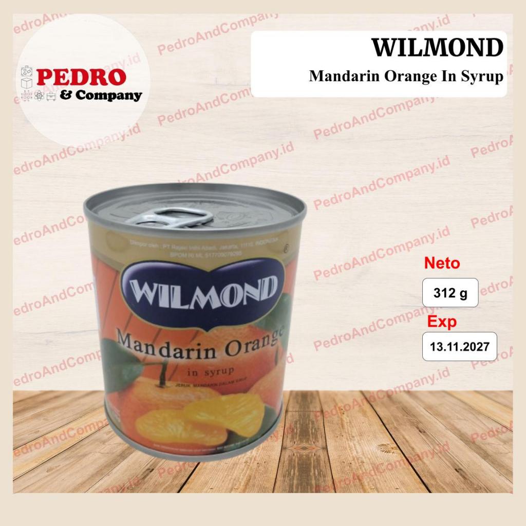 

Wilmond mandarin orange in syrup 312 gr - jeruk sirup kaleng