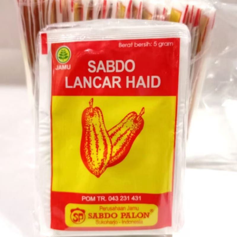 

lancar haid cap dua kates jamu sabdo palon isi 10 cachet