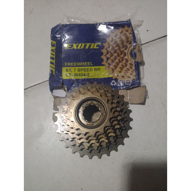 Sprocket Gir Belakang Sepeda 7 Speed Freewheel