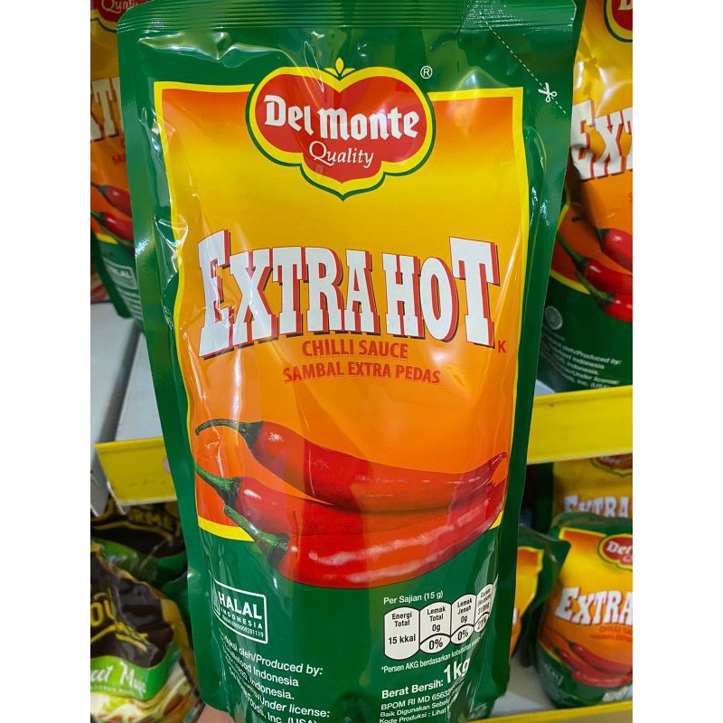 

Saos Sambal Delmonte Extra Hot 1kg