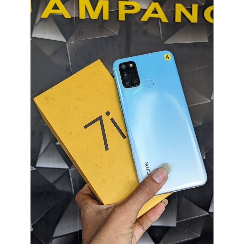 REALME 7i RAM 8/128GB, REALME 5i & REALME  5 & REALME 3 4/64 GB RESMI REALME HP (SECOND) MURAH