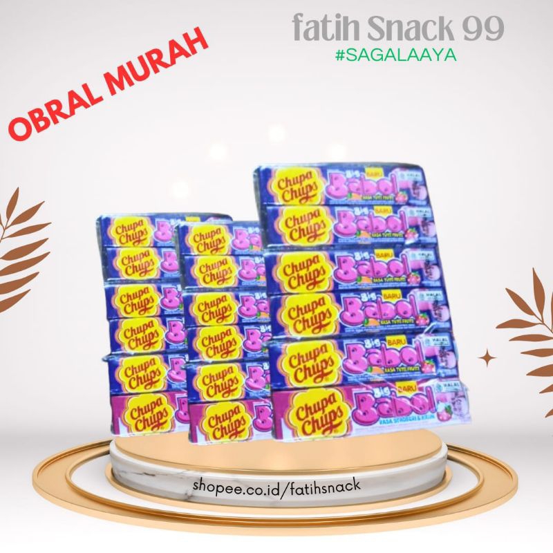 

BIG BABOL STIK ISI 12 PCS X 20G PERMEN KARET