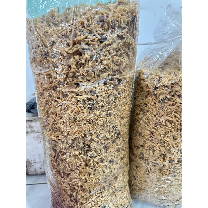 

Remukan keripik belut dan Paru / tepung remukan keripik / gogrokan keripik belut