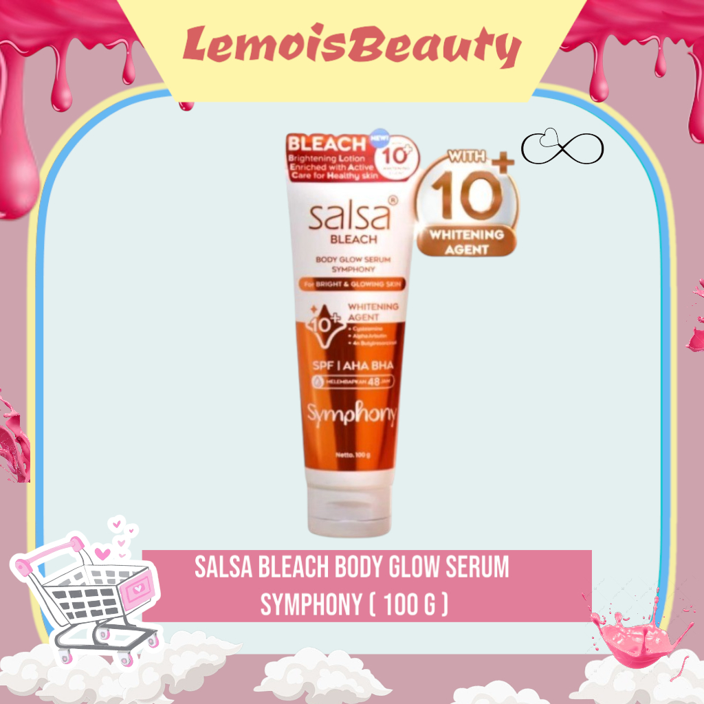 LemoisBeauty- SALSA BLEACH BODY GLOW SERUM SYMPHONY ( 100 g ) - Body Serum For Bright & Glowing Skin