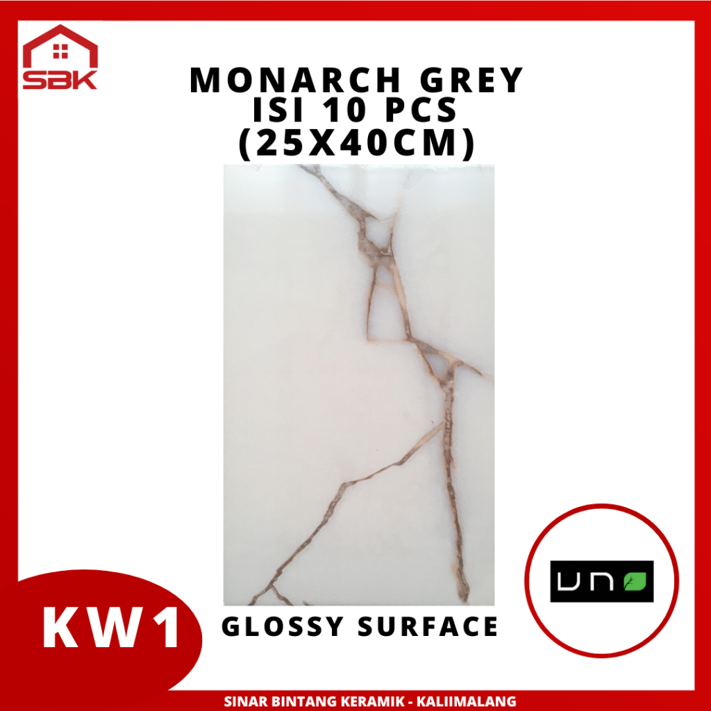 Keramik Dinding Kamar Mandi 25x40 Monarch Uno