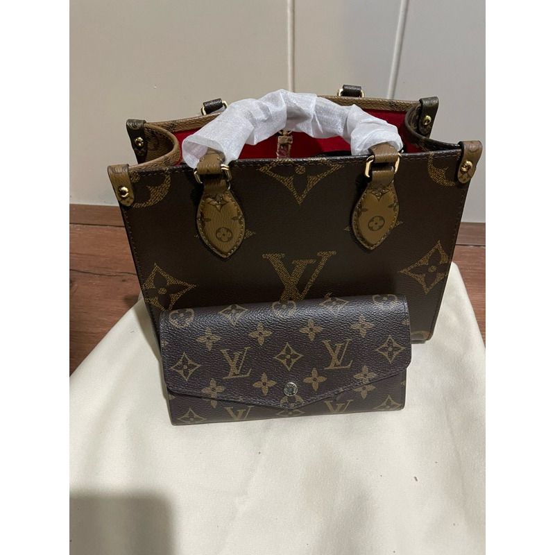 Lv on the go monogram