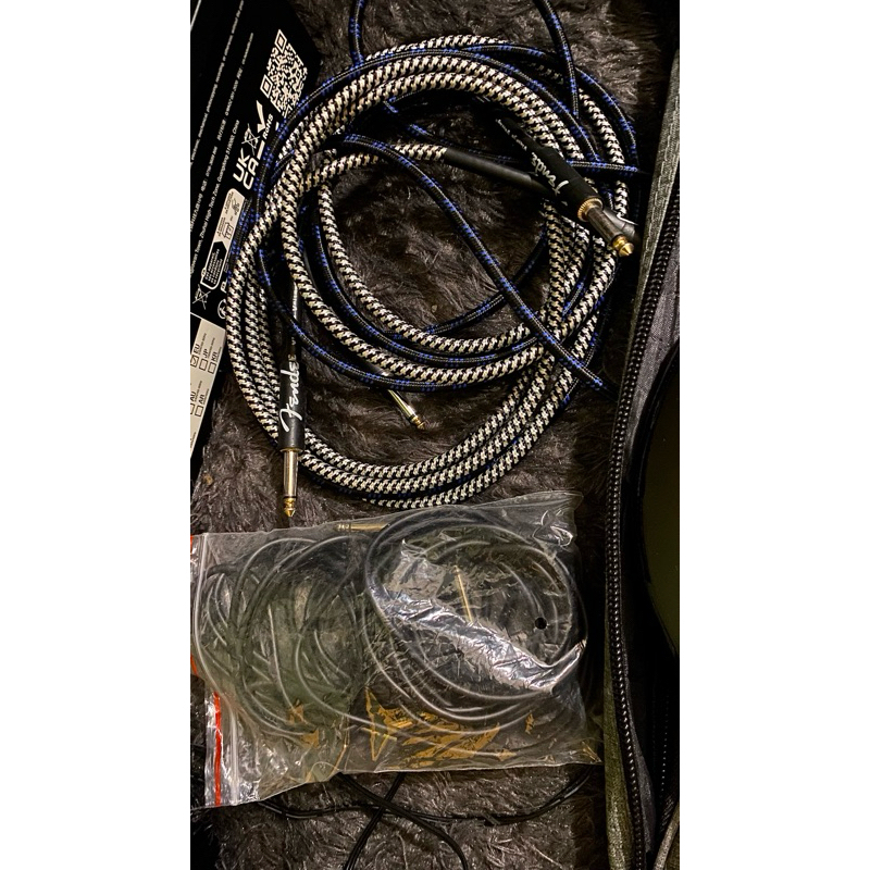 kabel jack guitar fender