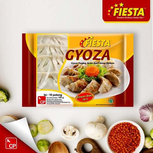 

FIESTA GYOZA ISI 10 POTONG 180GR