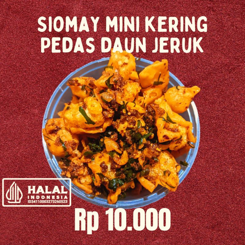

Siomay Kering Pedas Daun Jeruk – Snack Renyah HALAL Homemade – Camilan Pedas Kekinian