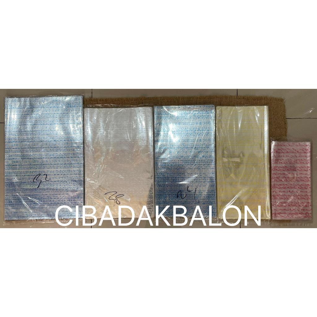 Plastik OPP Bening Souvenir Isi 10 Pcs / Plastik Bingkisan Ulang Tahun / Plastik Parsel / Kantong Bi